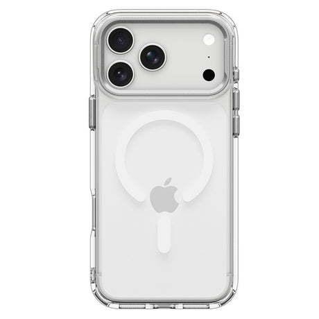 Spigen iPhone 17 Pro/iPhone 18 Pro Skal Ultra Hybrid Optik S MagFit Clear Silver