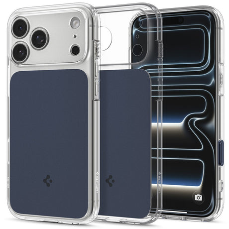 Spigen iPhone 17 Pro/iPhone 18 Pro Skal Ultra Hybrid T MagFit Matte Blue