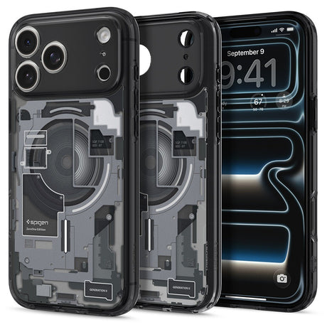 Spigen iPhone 17 Pro/iPhone 18 Pro Skal Ultra Hybrid Zero One MagFit Svart