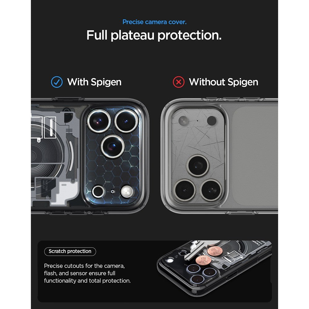 Spigen iPhone 17 Pro/iPhone 18 Pro Skal Ultra Hybrid Zero One MagFit Svart