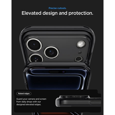 Spigen iPhone 17 Pro/iPhone 18 Pro Skal Ultra Hybrid Zero One MagFit Svart