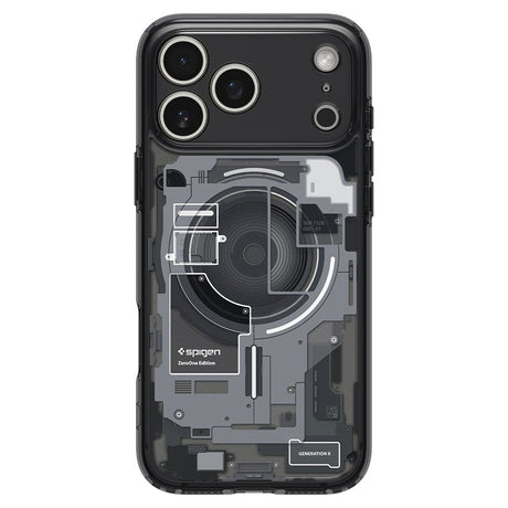 Spigen iPhone 17 Pro/iPhone 18 Pro Skal Ultra Hybrid Zero One MagFit Svart