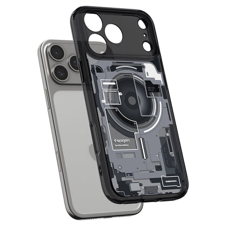 Spigen iPhone 17 Pro/iPhone 18 Pro Skal Ultra Hybrid Zero One MagFit Svart
