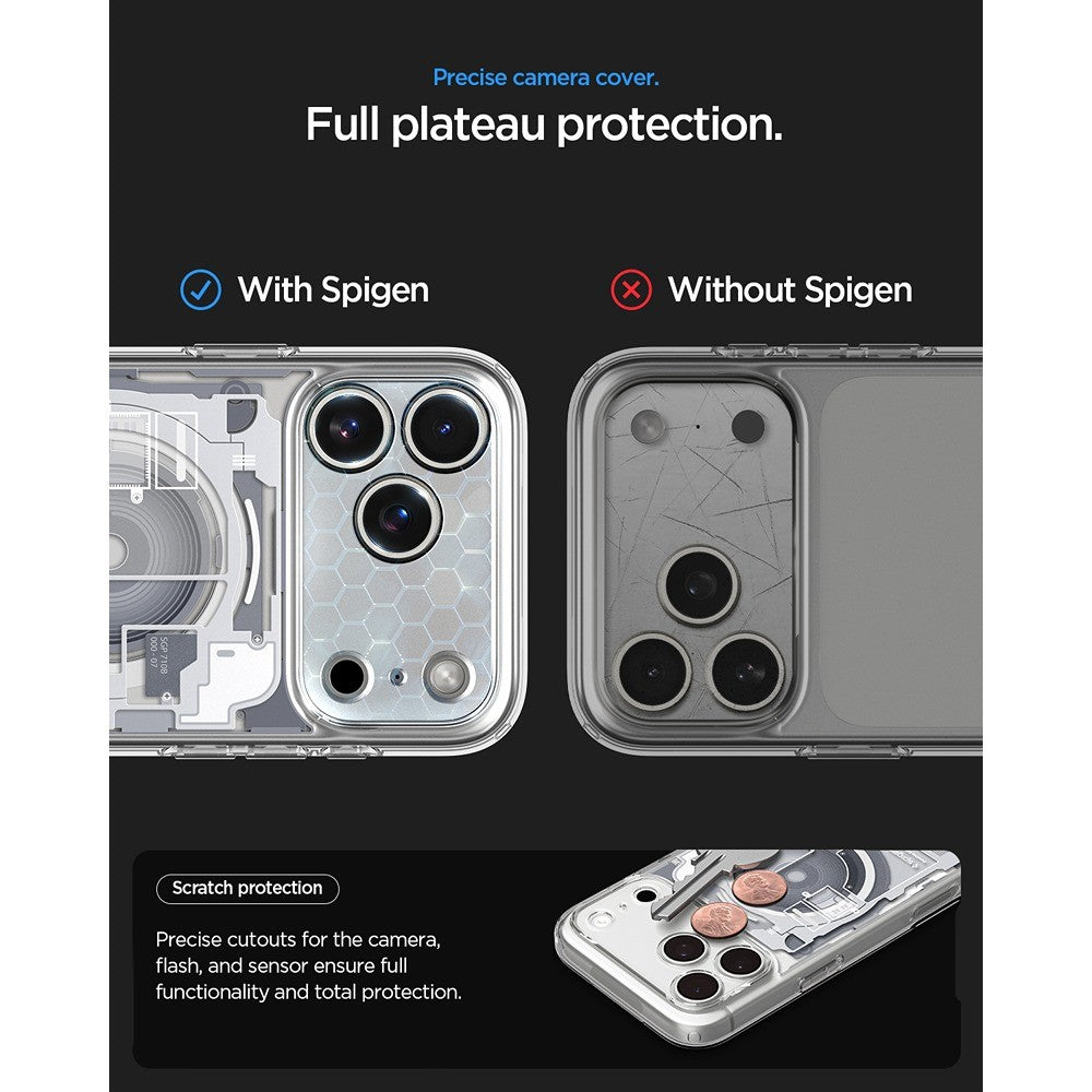 Spigen iPhone 17 Pro/iPhone 18 Pro Skal Ultra Hybrid Zero One MagFit Vit