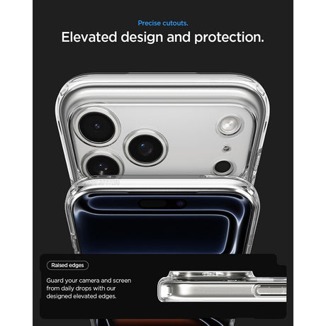 Spigen iPhone 17 Pro/iPhone 18 Pro Skal Ultra Hybrid Zero One MagFit Vit