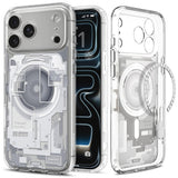 Spigen iPhone 17 Pro/iPhone 18 Pro Skal Ultra Hybrid Zero One MagFit Vit