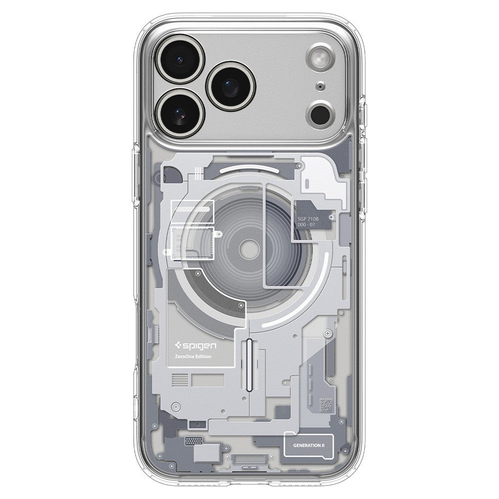 Spigen iPhone 17 Pro/iPhone 18 Pro Skal Ultra Hybrid Zero One MagFit Vit