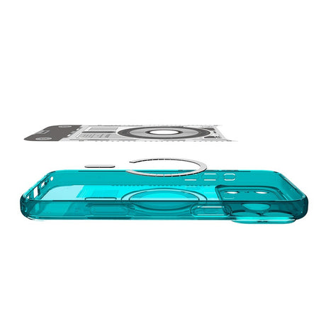 Spigen iPhone 17 Pro Max/iPhone 18 Pro Max Skal Classic C1 MagFit Bondi Blue