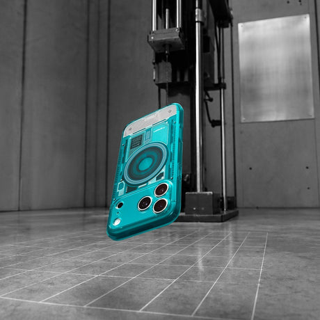 Spigen iPhone 17 Pro Max/iPhone 18 Pro Max Skal Classic C1 MagFit Bondi Blue
