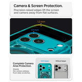 Spigen iPhone 17 Pro Max/iPhone 18 Pro Max Skal Classic C1 MagFit Bondi Blue