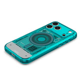 Spigen iPhone 17 Pro Max/iPhone 18 Pro Max Skal Classic C1 MagFit Bondi Blue
