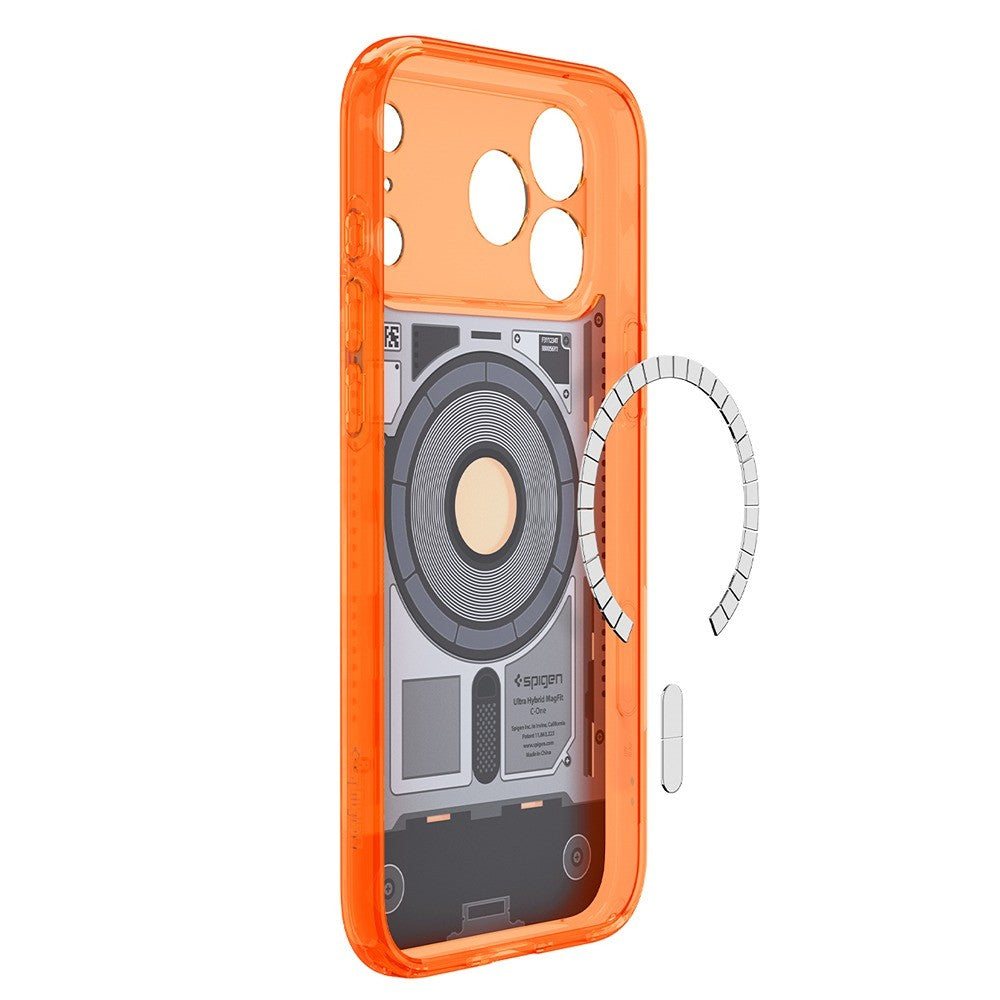 Spigen iPhone 17 Pro Max/iPhone 18 Pro Max Skal Classic C1 MagFit Tangerine