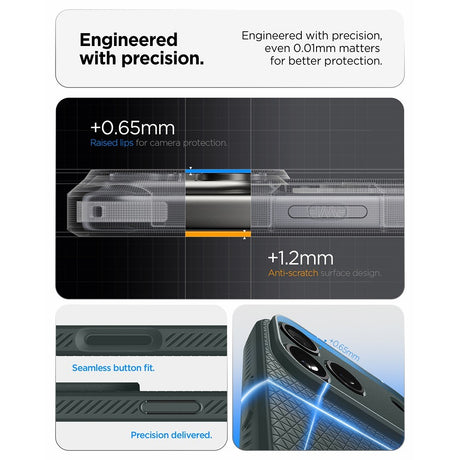 Spigen iPhone 17 Pro Max/iPhone 18 Pro Max Skal Liquid Air Abyss Green