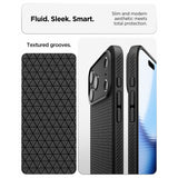 Spigen iPhone 17 Pro Max/iPhone 18 Pro Max Skal Liquid Air Matte Black