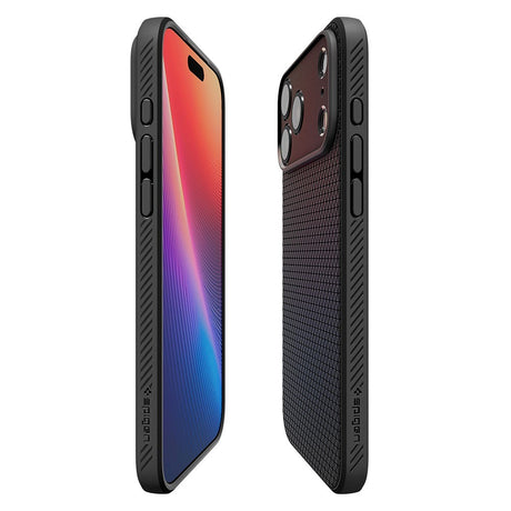 Spigen iPhone 17 Pro Max/iPhone 18 Pro Max Skal Liquid Air Matte Black