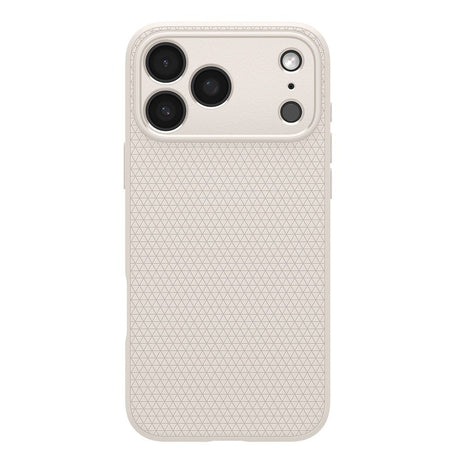 Spigen iPhone 17 Pro Max/iPhone 18 Pro Max Skal Liquid Air Natural Titanium