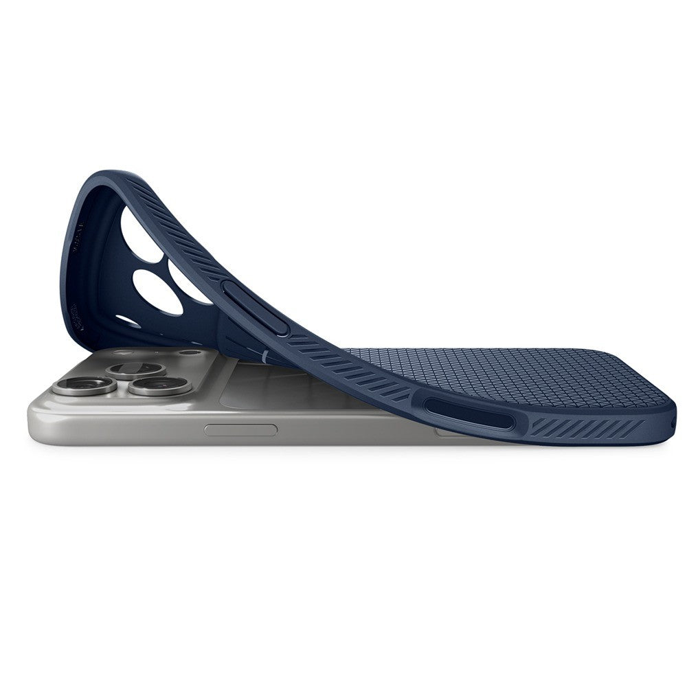 Spigen iPhone 17 Pro Max/iPhone 18 Pro Max Skal Liquid Air Navy Blue