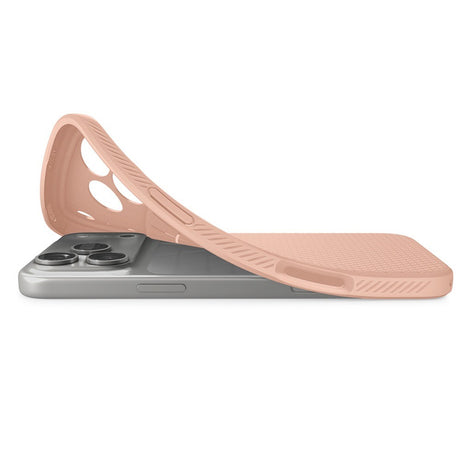 Spigen iPhone 17 Pro Max/iPhone 18 Pro Max Skal Liquid Air Rose Titanium