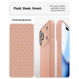Spigen iPhone 17 Pro Max/iPhone 18 Pro Max Skal Liquid Air Rose Titanium