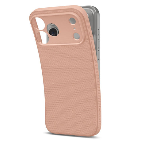 Spigen iPhone 17 Pro Max/iPhone 18 Pro Max Skal Liquid Air Rose Titanium