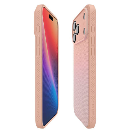 Spigen iPhone 17 Pro Max/iPhone 18 Pro Max Skal Liquid Air Rose Titanium
