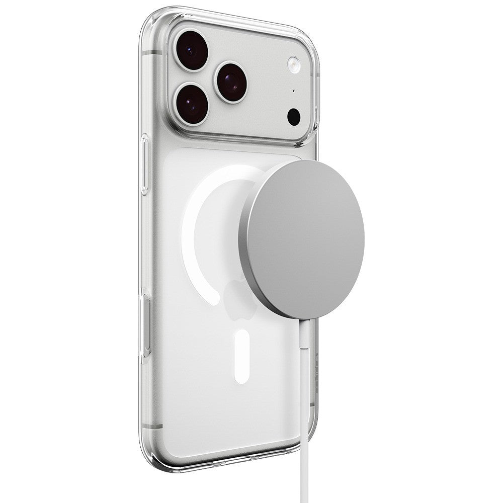 Spigen iPhone 17 Pro Max/iPhone 18 Pro Max Skal Liquid Crystal MagFit Clear White