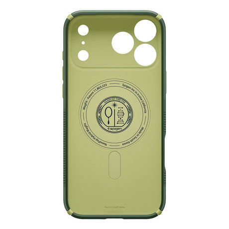 Spigen iPhone 17 Pro Max/iPhone 18 Pro Max Skal Nano Pop Hybrid MagFit Avo Green
