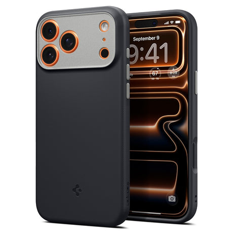 Spigen iPhone 17 Pro Max/iPhone 18 Pro Max Skal Nano Pop MagFit Black Sesame