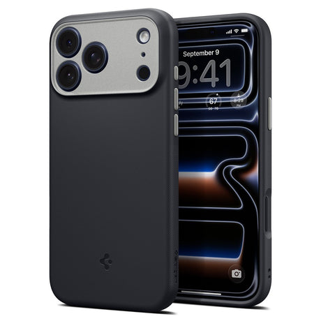 Spigen iPhone 17 Pro Max/iPhone 18 Pro Max Skal Nano Pop MagFit Black Sesame