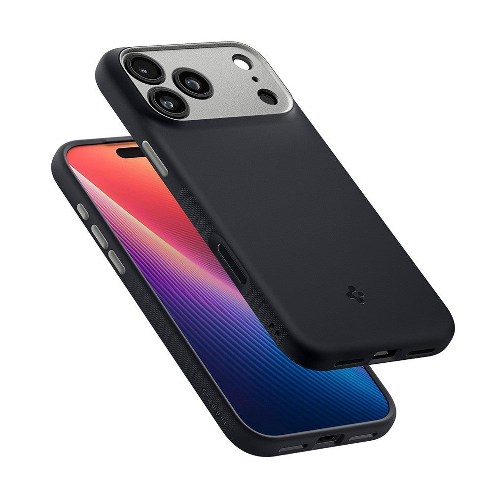 Spigen iPhone 17 Pro Max/iPhone 18 Pro Max Skal Nano Pop MagFit Black Sesame