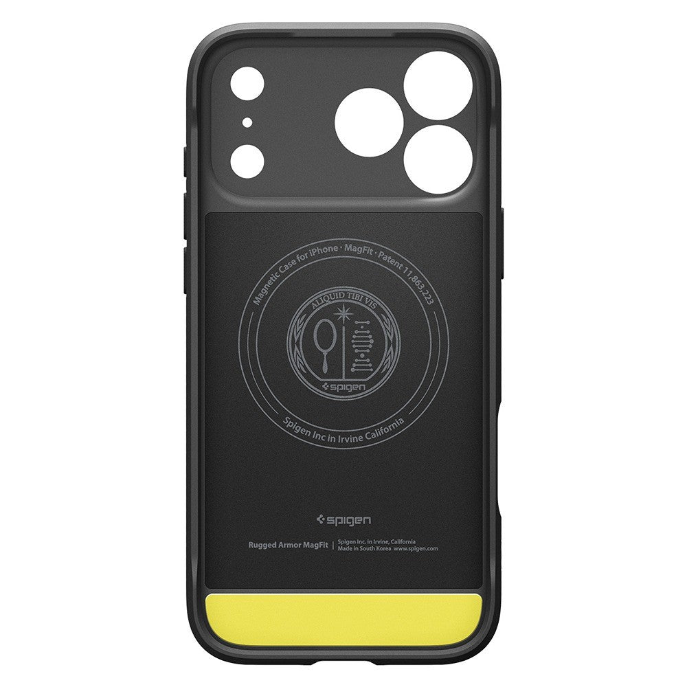 Spigen iPhone 17 Pro Max/iPhone 18 Pro Max Skal Rugged Armor MagFit Matte Black