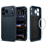 Spigen iPhone 17 Pro Max/iPhone 18 Pro Max Skal Thin Fit MagFit Metal Slate