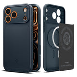 Spigen iPhone 17 Pro Max/iPhone 18 Pro Max Skal Thin Fit MagFit Metal Slate