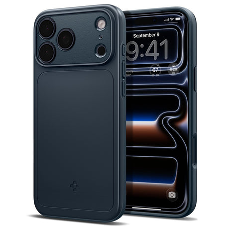 Spigen iPhone 17 Pro Max/iPhone 18 Pro Max Skal Thin Fit MagFit Metal Slate