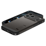 Spigen iPhone 17 Pro Max/iPhone 18 Pro Max Skal Tough Armor T MagFit Gunmetal
