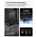 Spigen iPhone 17 Pro Max/iPhone 18 Pro Max Skal Tough Armor T MagFit Svart