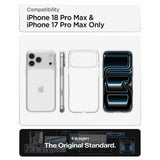Spigen iPhone 17 Pro Max/iPhone 18 Pro Max Skal Ultra Hybrid Crystal Clear