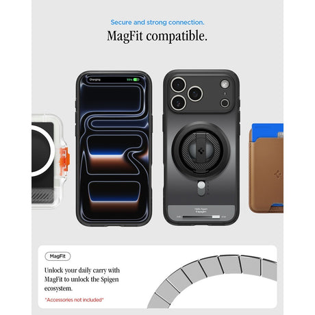 Spigen iPhone 17 Pro Max/iPhone 18 Pro Max Skal Ultra Hybrid MagFit Classic Black