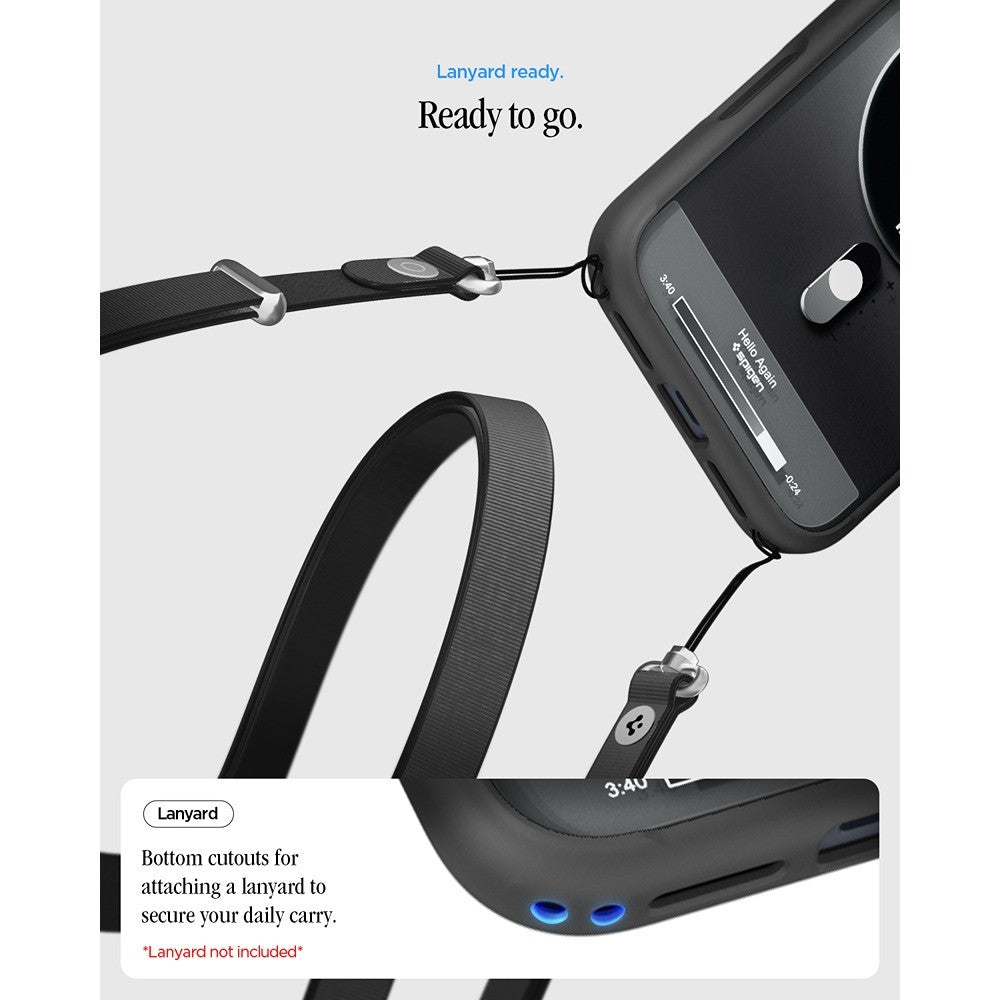 Spigen iPhone 17 Pro Max/iPhone 18 Pro Max Skal Ultra Hybrid MagFit Classic Black
