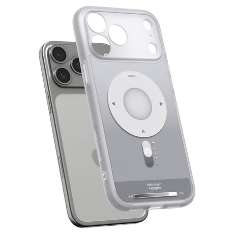 Spigen iPhone 17 Pro Max/iPhone 18 Pro Max Skal Ultra Hybrid MagFit Classic Silver