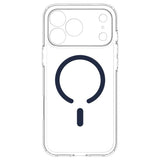 Spigen iPhone 17 Pro Max/iPhone 18 Pro Max Skal Ultra Hybrid MagFit Clear Deep Blue