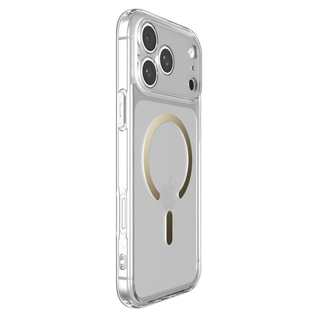 Spigen iPhone 17 Pro Max/iPhone 18 Pro Max Skal Ultra Hybrid MagFit Clear Gold