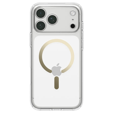 Spigen iPhone 17 Pro Max/iPhone 18 Pro Max Skal Ultra Hybrid MagFit Clear Gold