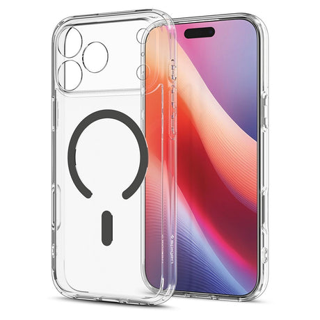 Spigen iPhone 17 Pro Max/iPhone 18 Pro Max Skal Ultra Hybrid MagFit Clear Graphite