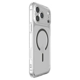 Spigen iPhone 17 Pro Max/iPhone 18 Pro Max Skal Ultra Hybrid MagFit Clear Graphite