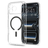 Spigen iPhone 17 Pro Max/iPhone 18 Pro Max Skal Ultra Hybrid MagFit Clear Graphite