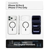 Spigen iPhone 17 Pro Max/iPhone 18 Pro Max Skal Ultra Hybrid MagFit Clear Graphite