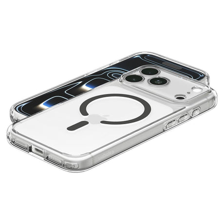 Spigen iPhone 17 Pro Max/iPhone 18 Pro Max Skal Ultra Hybrid MagFit Clear Graphite