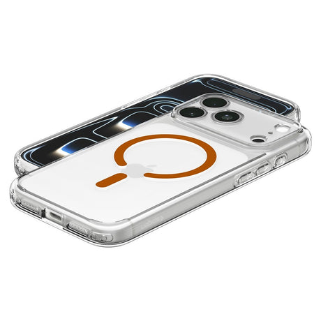 Spigen iPhone 17 Pro Max/iPhone 18 Pro Max Skal Ultra Hybrid MagFit Clear Orange