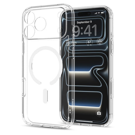 Spigen iPhone 17 Pro Max/iPhone 18 Pro Max Skal Ultra Hybrid MagFit Clear White